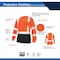 Ge Hi-Vis Long Sleeve T-Shirt, Birdseye Knit Polyester, Orange/Black, L GS118OL - alternate 2